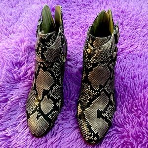 Fergalicious Kelsey Block Heel Bootie